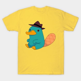 Chubby Lil Agent Platypus T-Shirt